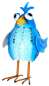 Preview: Liebenswerte Vogelfrau Rosi ca. 22 cm - Dekofigur